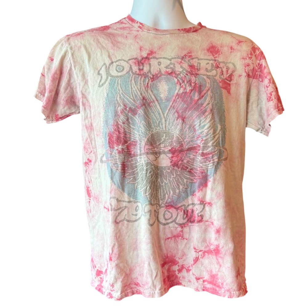 JUNK FOOD CLOTHING‎ Journey '79 Tour Tie Dye Band Concert Tee Shirt Size Small